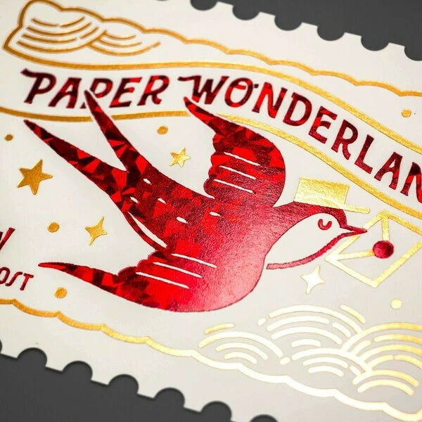 Paper Wonderland • 4x6 Foil Postcard Print • OB1 Toy