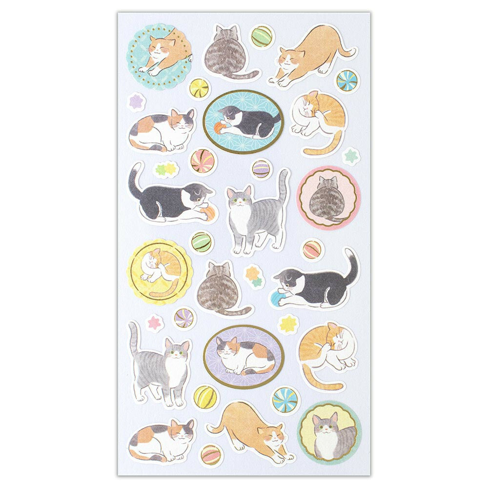 Relaxing Cats • Sticker Sheet