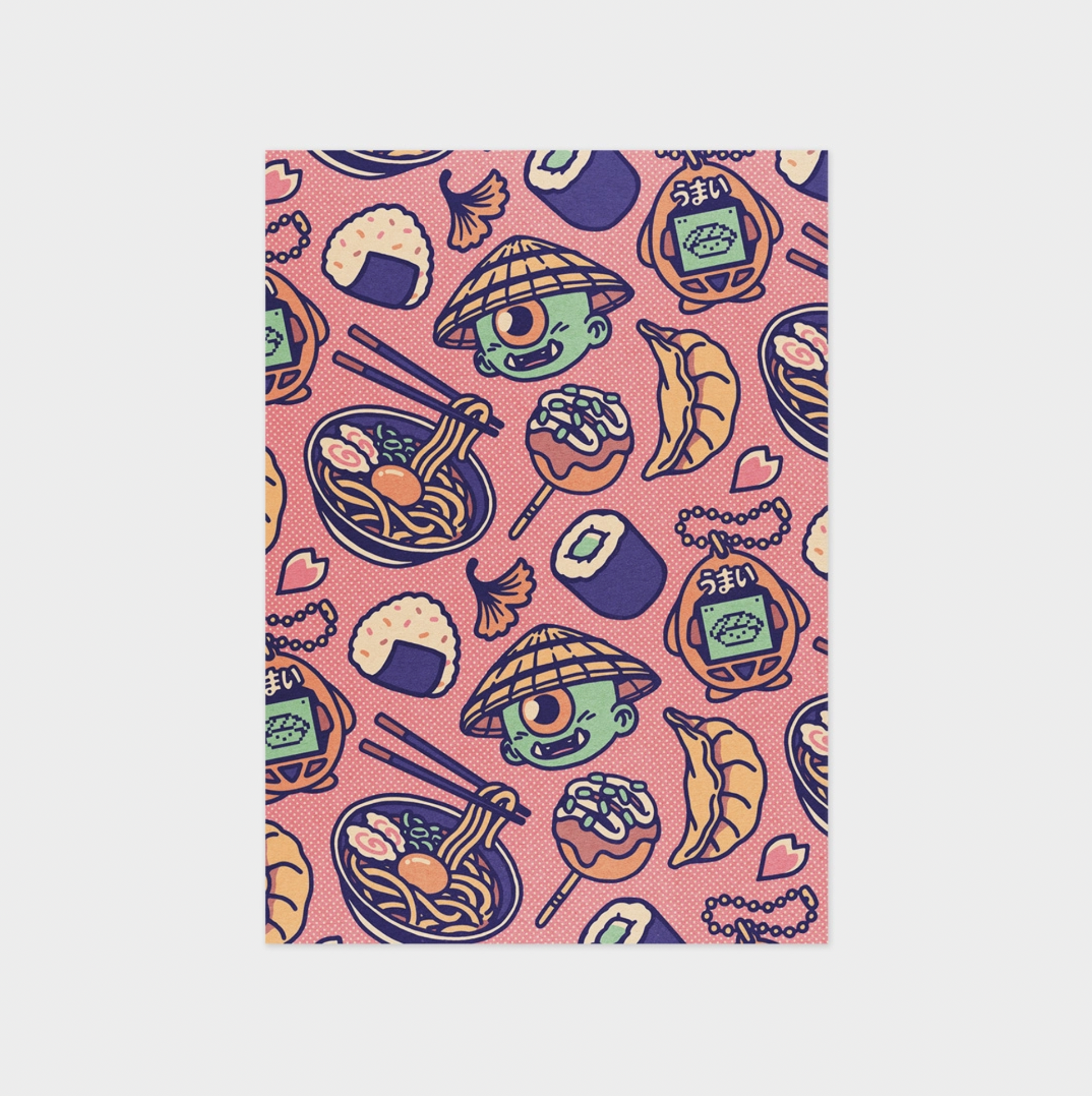Foodie Dream • 4x6 Postcard Print • Yeaaah! Studio