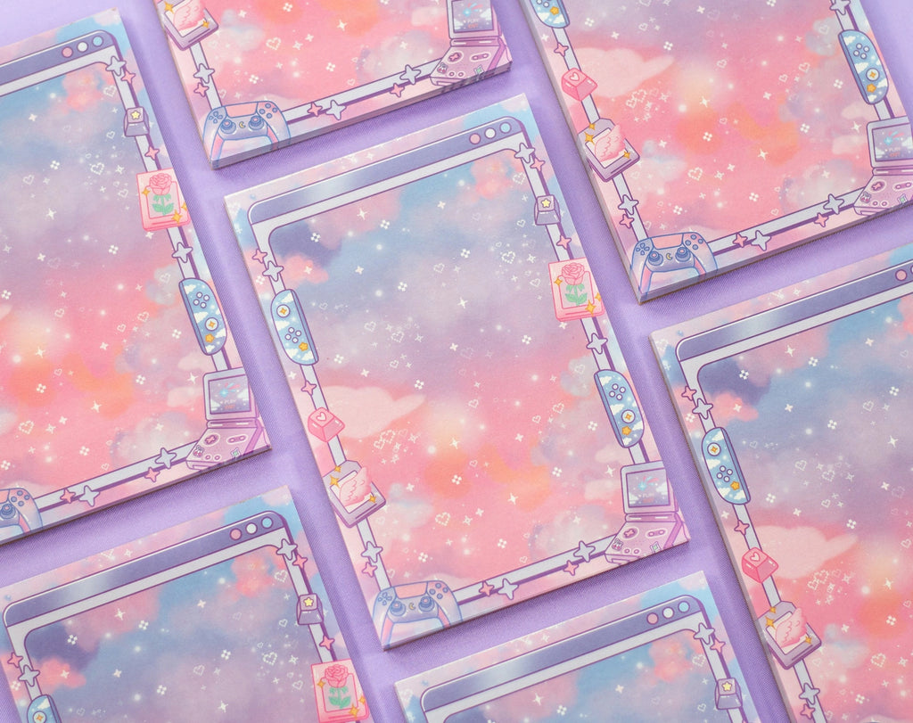 Game Time Notepad • Unicorn Eclipse