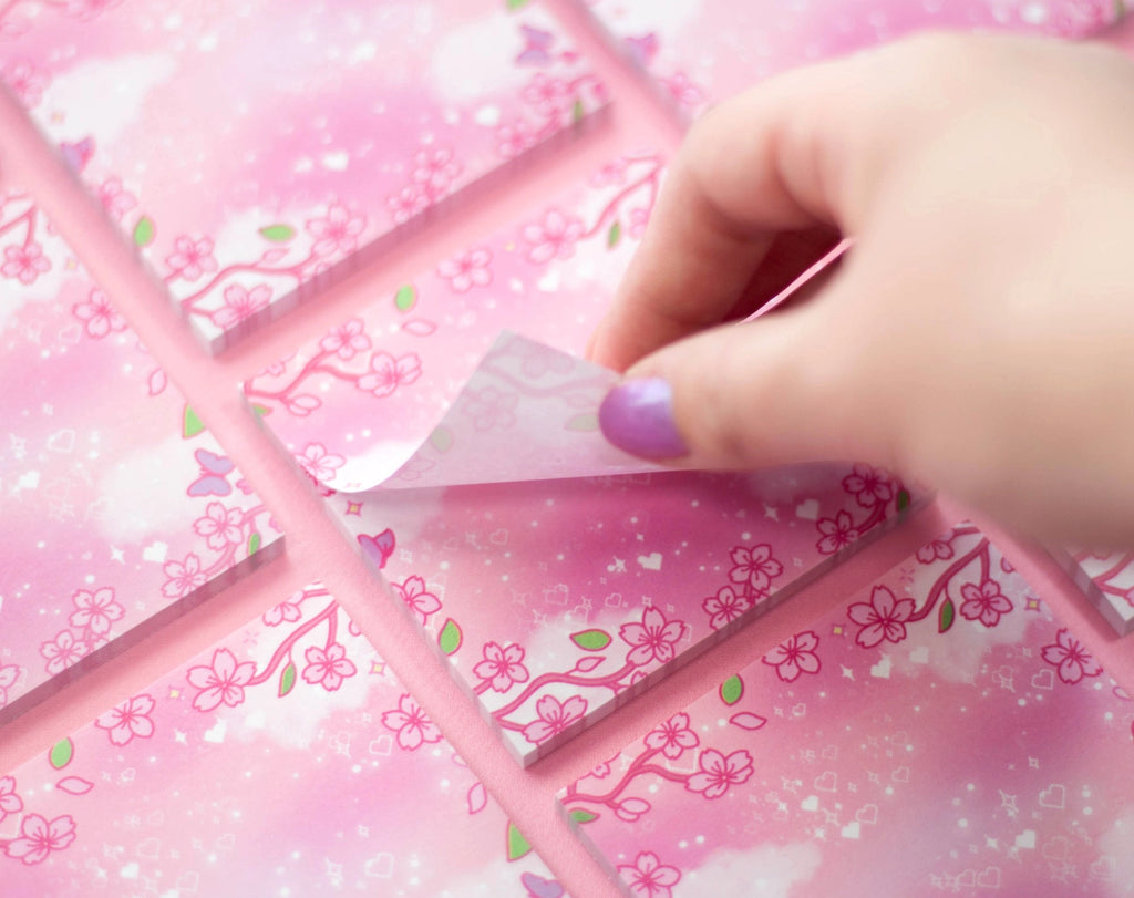 Sakura Sticky Notes • Unicorn Eclipse