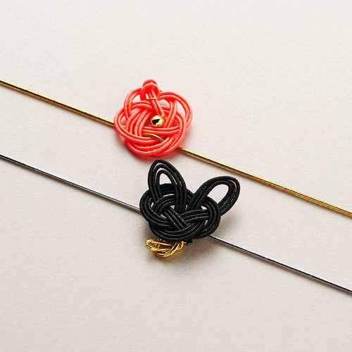 Black Cat Mizuhiki Decoration • Gift Decor