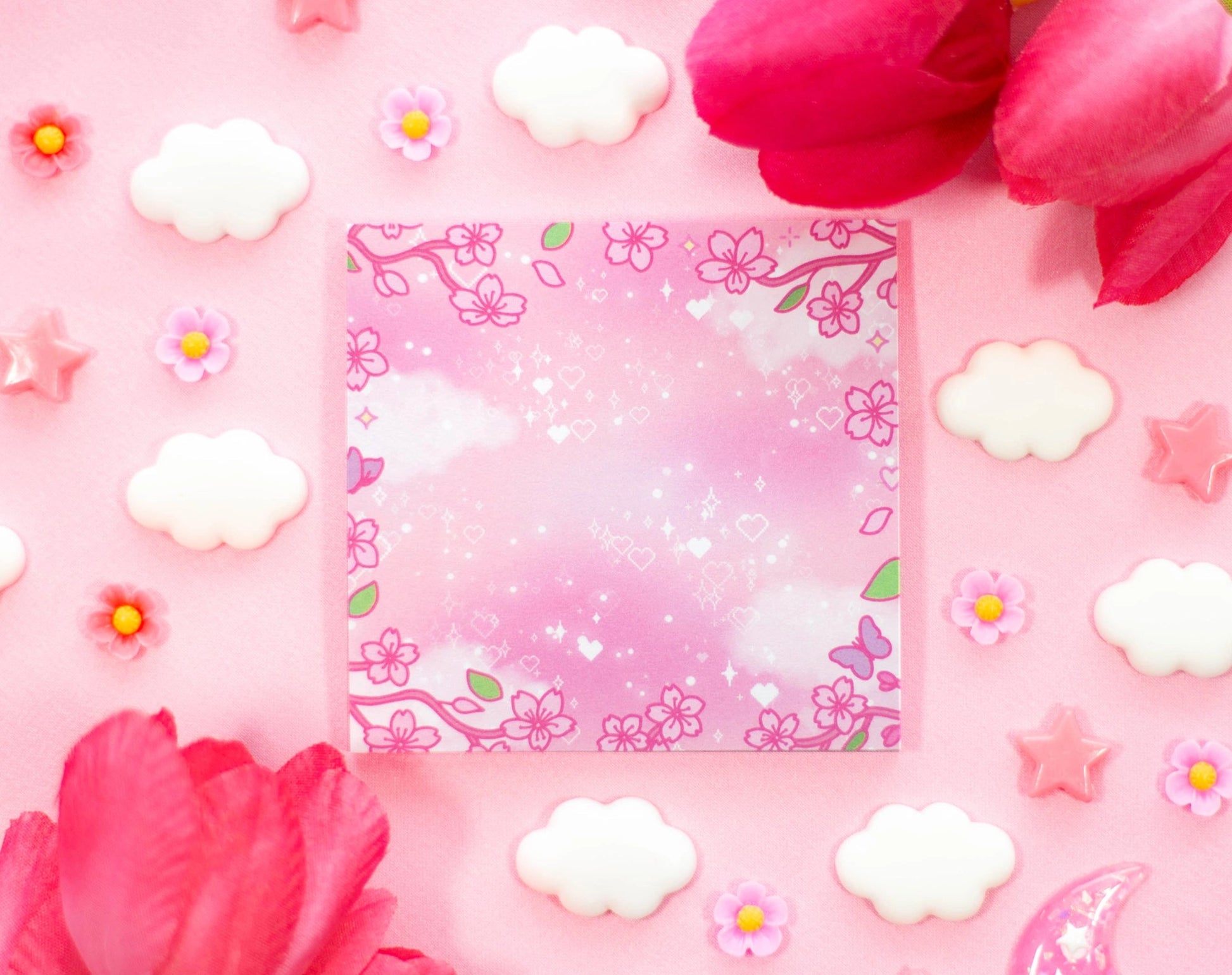 Sakura Sticky Notes • Unicorn Eclipse