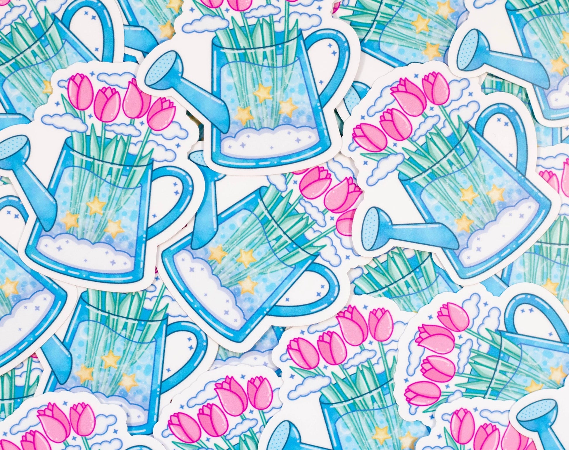 Watering Can • Vinyl Sticker • Unicorn Eclipse