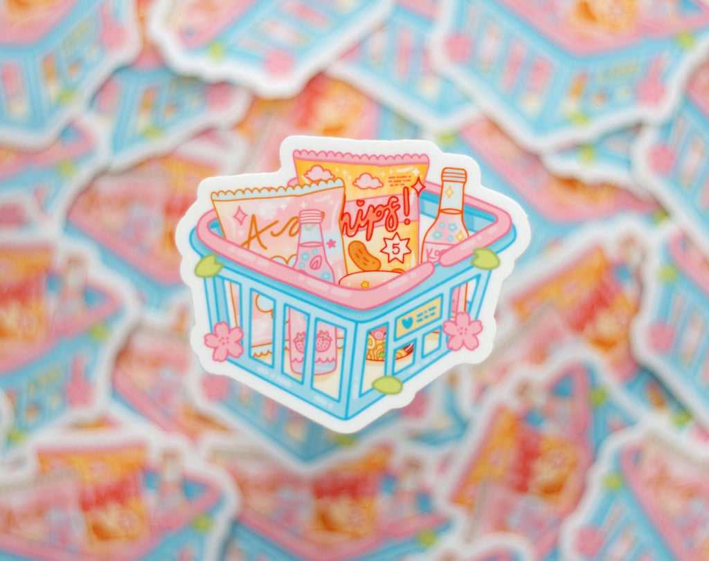 Mini Mart • 3” Vinyl Sticker • Unicorn Eclipse