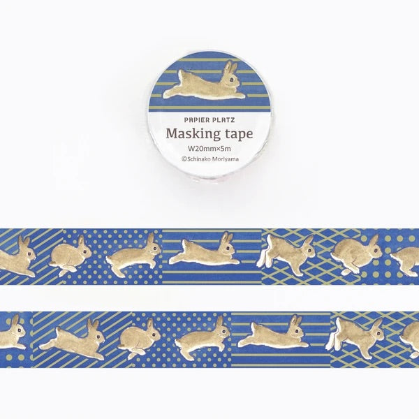Hopping Bunnies • Washi Tape • Schinako