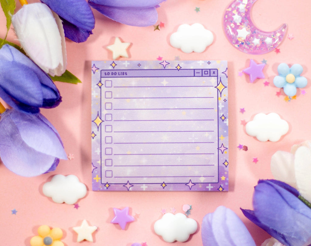 Sparkles To Do List Sticky Notes • Unicorn Eclipse
