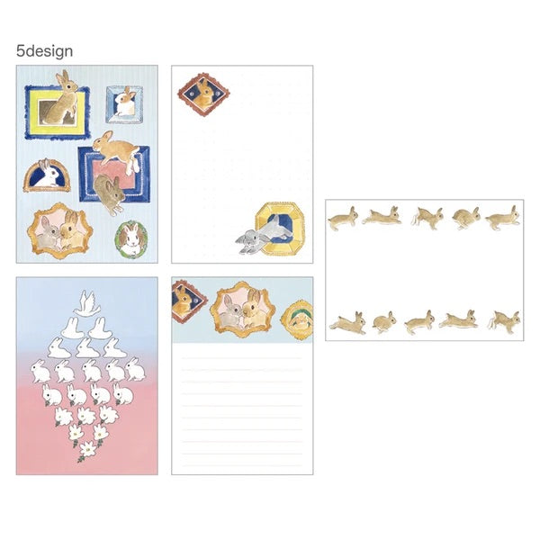 Frame Bunnies Memo Pad • Schinako