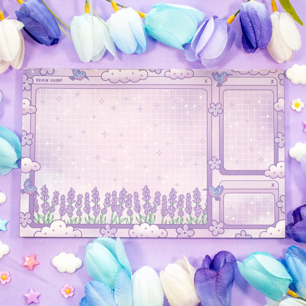 Lavender Dreams Planner Pad • Unicorn Eclipse