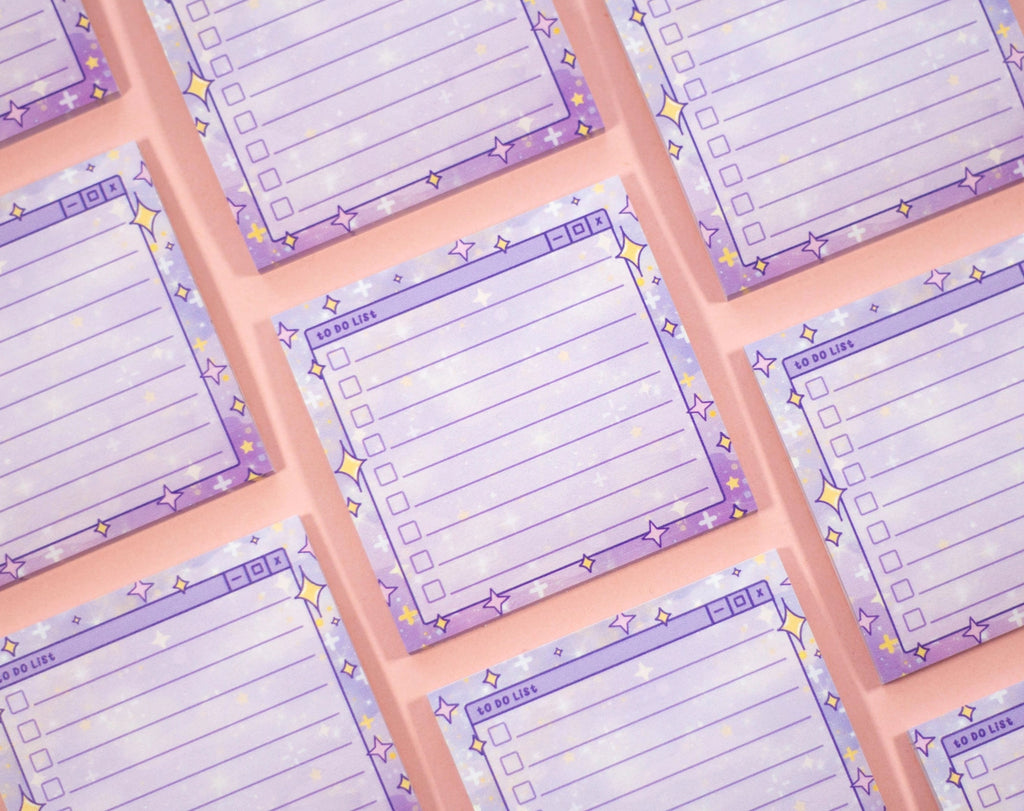 Sparkles To Do List Sticky Notes • Unicorn Eclipse