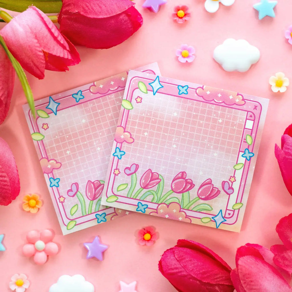 Tulip Dreams Sticky Notes • Unicorn Eclipse