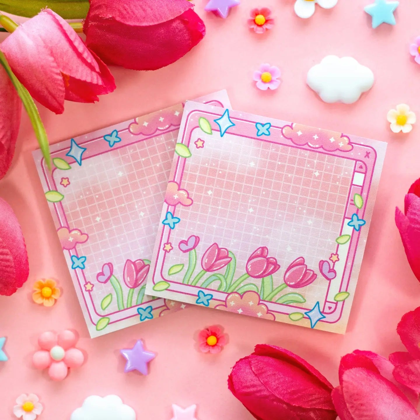 Tulip Dreams Sticky Notes • Unicorn Eclipse