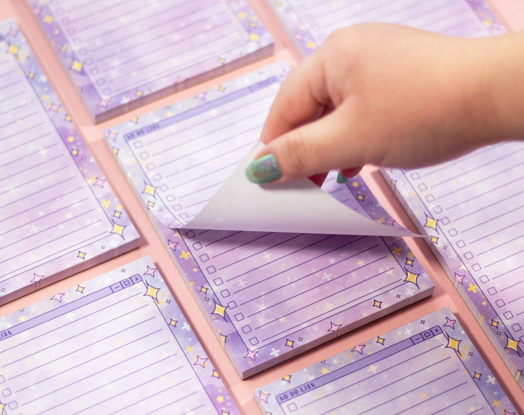 Magical Sparkles Notepad • Unicorn Eclipse