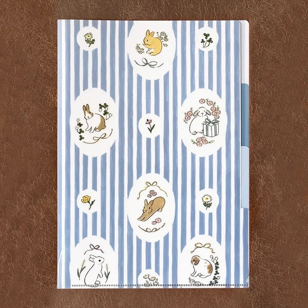 Bunnies Clear File / File Folder • Schinako