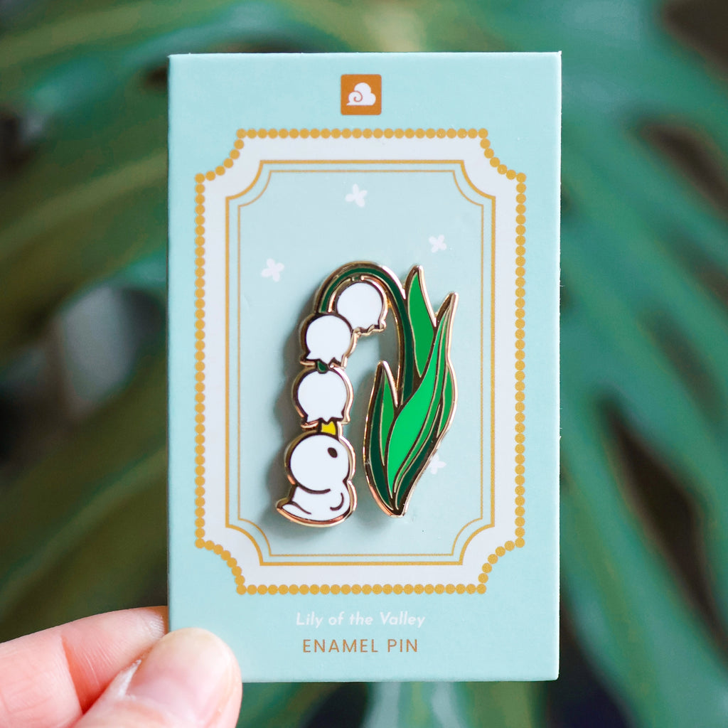 Lily of the Valley Duckie • Enamel Pin • Thousand Skies