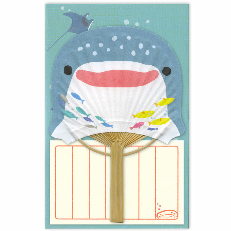 Whale Shark Uchiwa Unique Card Set • ACTIVECORP