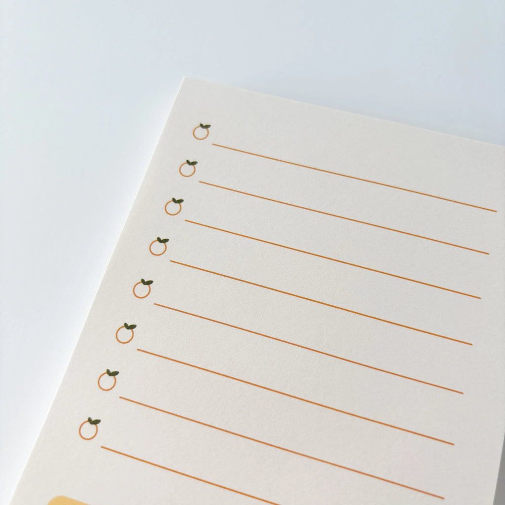 Cat & Oranges Notepad • goyangii