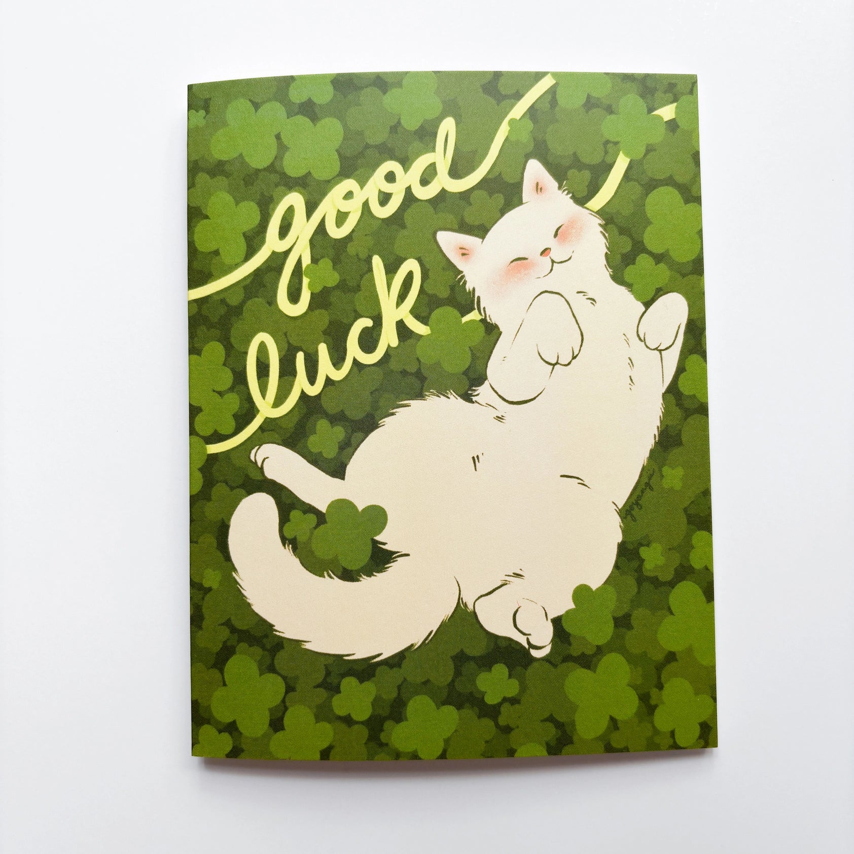 Good Luck Greeting Card • goyangii