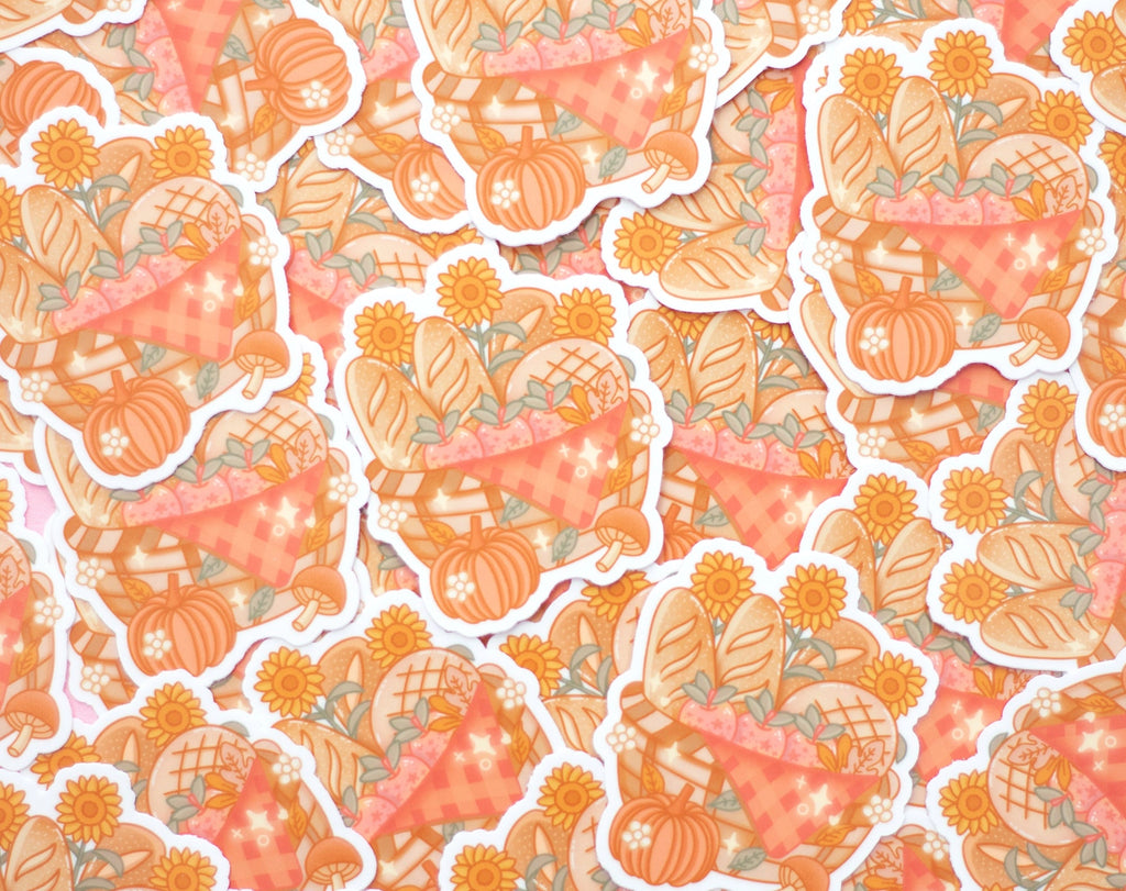 Bread Basket • Vinyl Sticker • Unicorn Eclipse