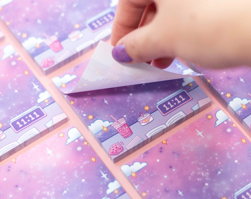 Study Night Sticky Notes • Unicorn Eclipse