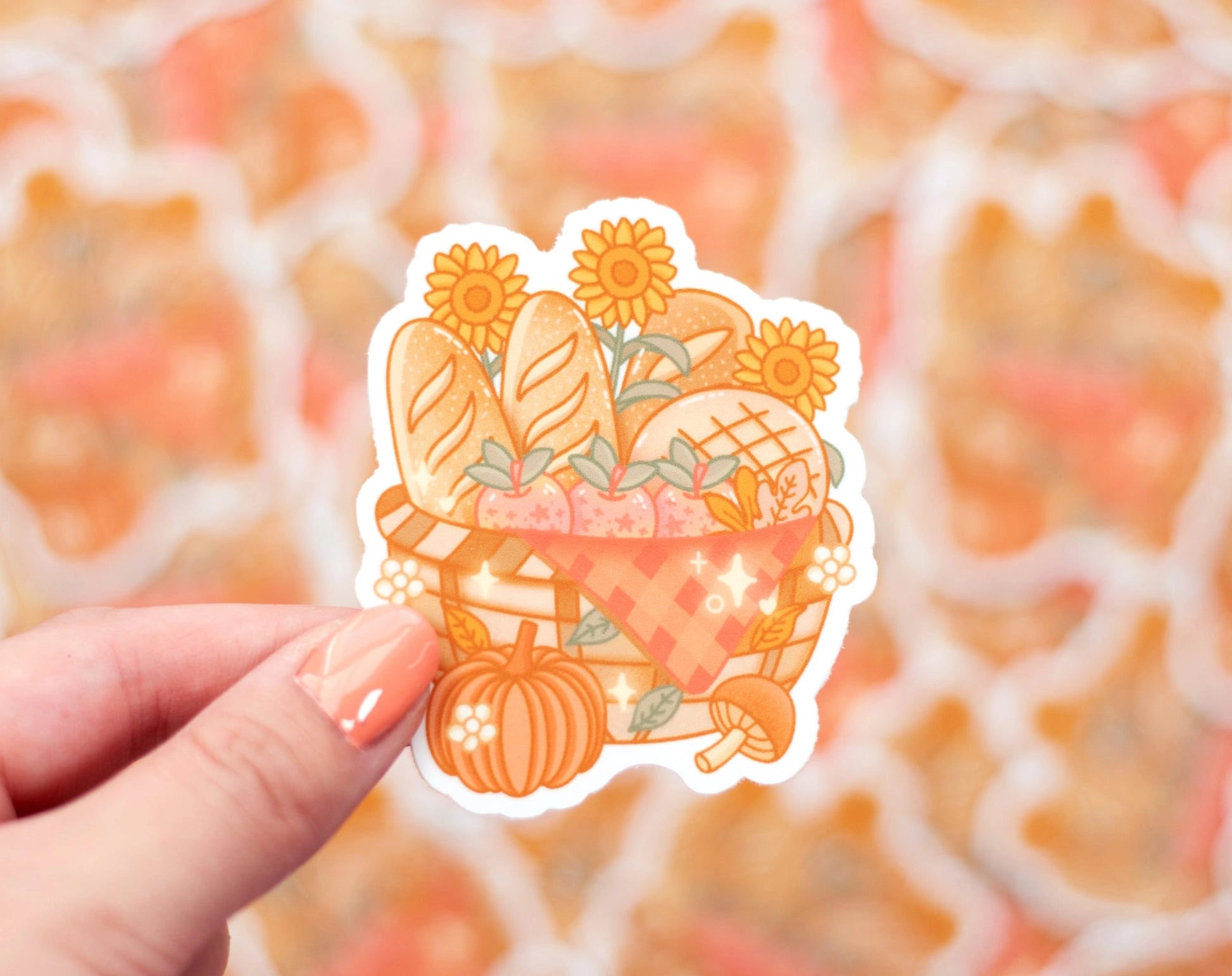 Bread Basket • Vinyl Sticker • Unicorn Eclipse