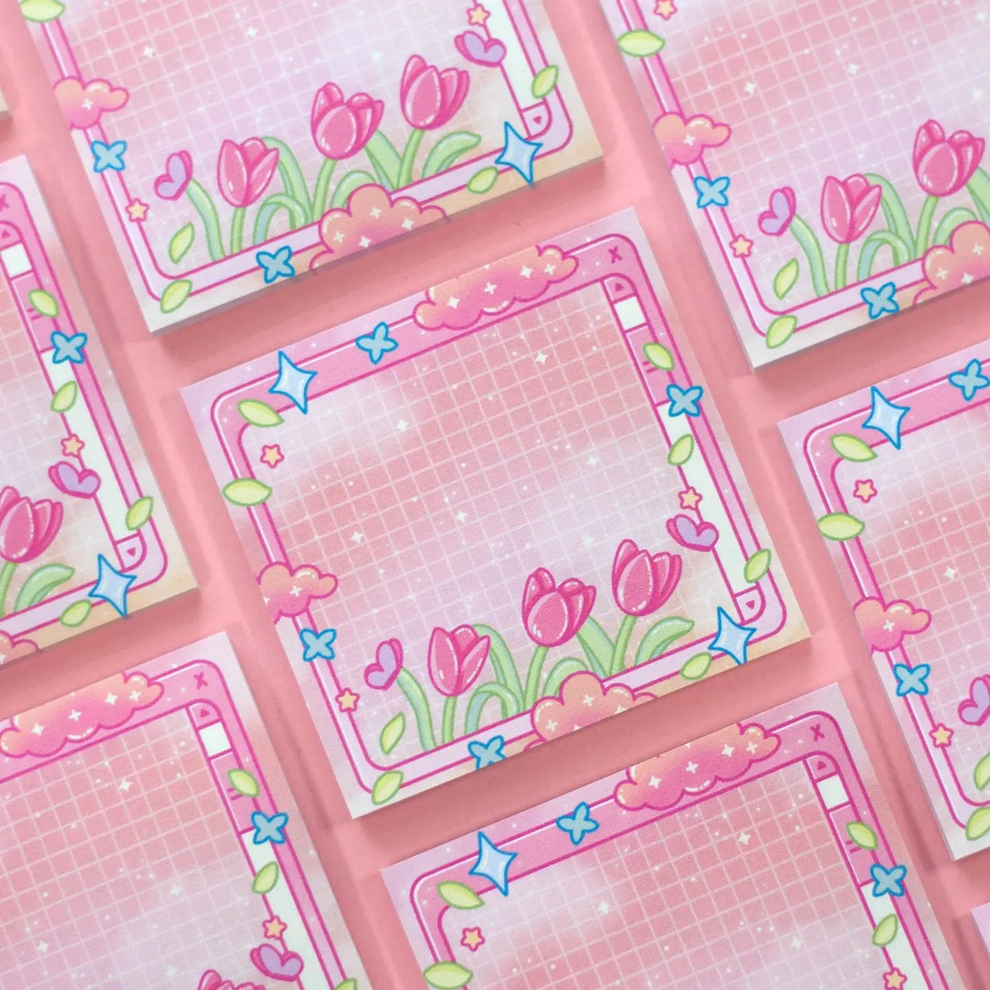 Tulip Dreams Sticky Notes • Unicorn Eclipse