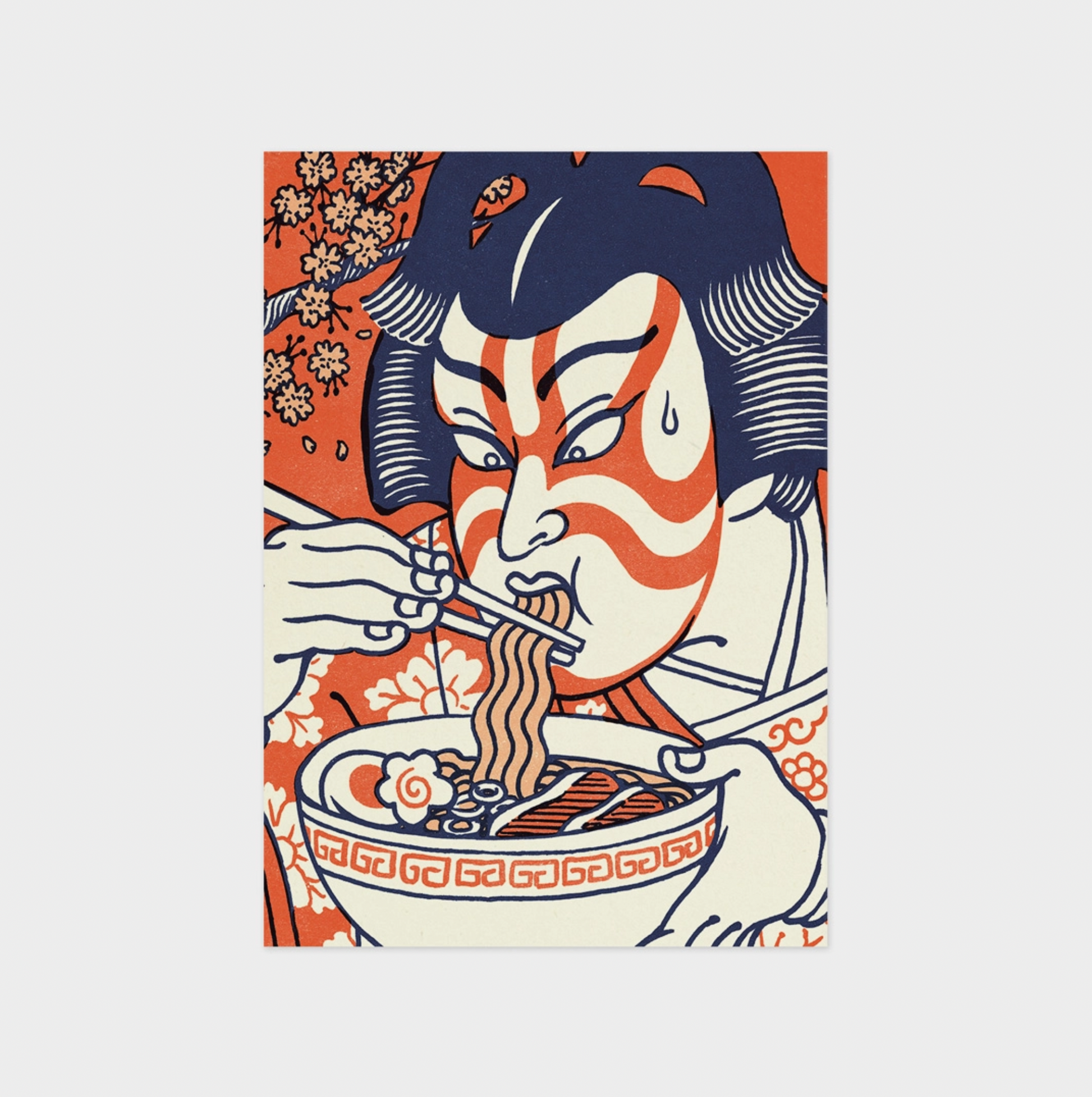 Kabuki Ramen • 4x6 Postcard Print • Yeaaah! Studio