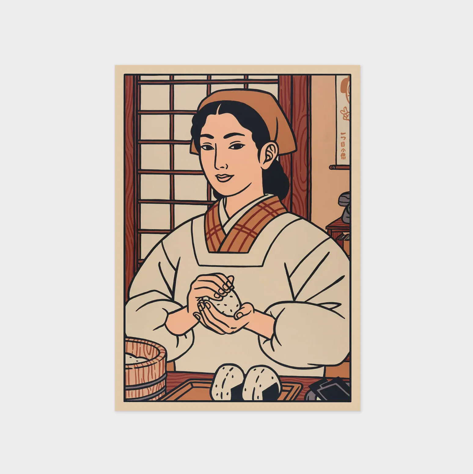 Okaasan (Mother) • 4x6 Postcard Print • Yeaaah! Studio